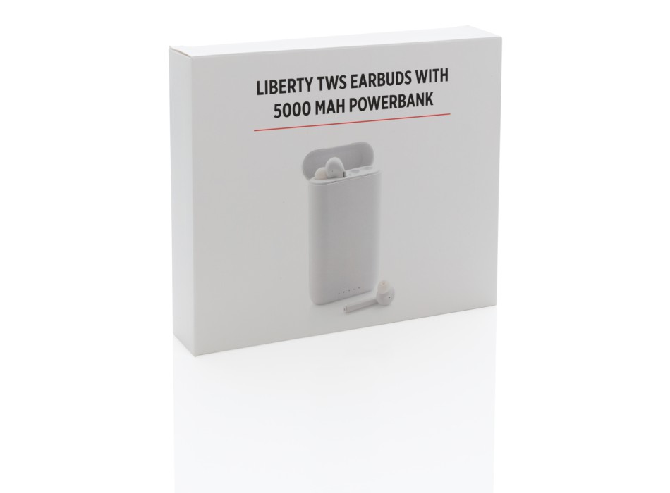 Auricolari Liberty TWS con powerbank 5.000 mAh FullGadgets.com