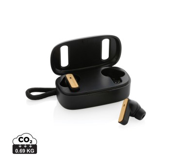 Auricolari TWS in plastica RCS e bambù FullGadgets.com