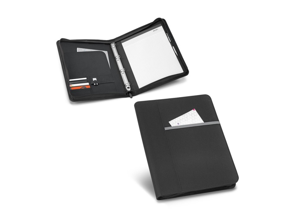 AUSTER. Cartella A4 in 600D con blocco pagine a righe FullGadgets.com