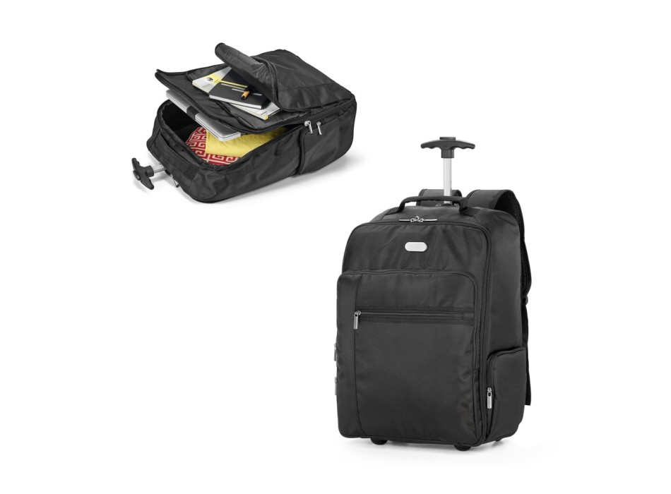 AVENIR. Zaino trolley porta PC 17'' in poliestere 1680D e 300D FullGadgets.com