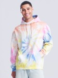 Felpa con Stampa Tie-Dye Personalizzabile 80% Cotone  20% Poliestere |Just Hoods by AWDis