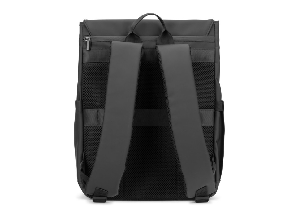 AZORES BAG. Zaino per laptop (16") in PU, con patta che copre tutti gli scomparti FullGadgets.com
