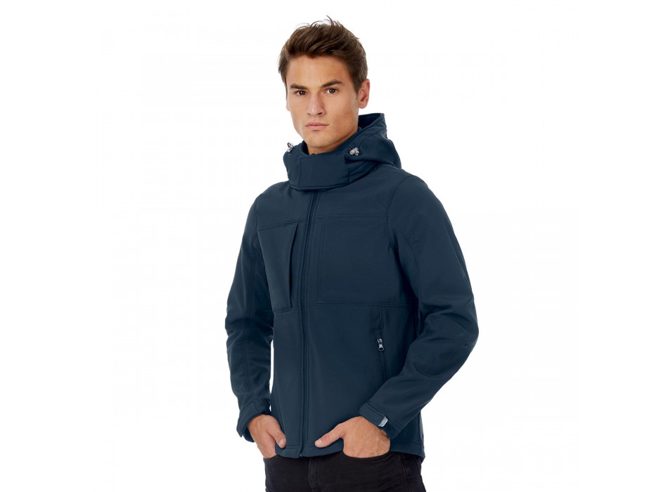 B&C HOODED SOFTSHELL 94%P6%E FullGadgets.com