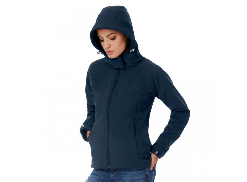 B&C HOODED SOFTSHELL W 94%P6%E FullGadgets.com