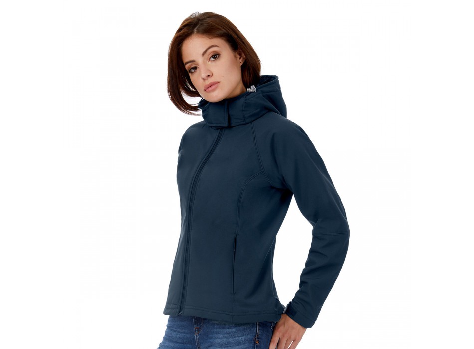 B&C HOODED SOFTSHELL W 94%P6%E FullGadgets.com