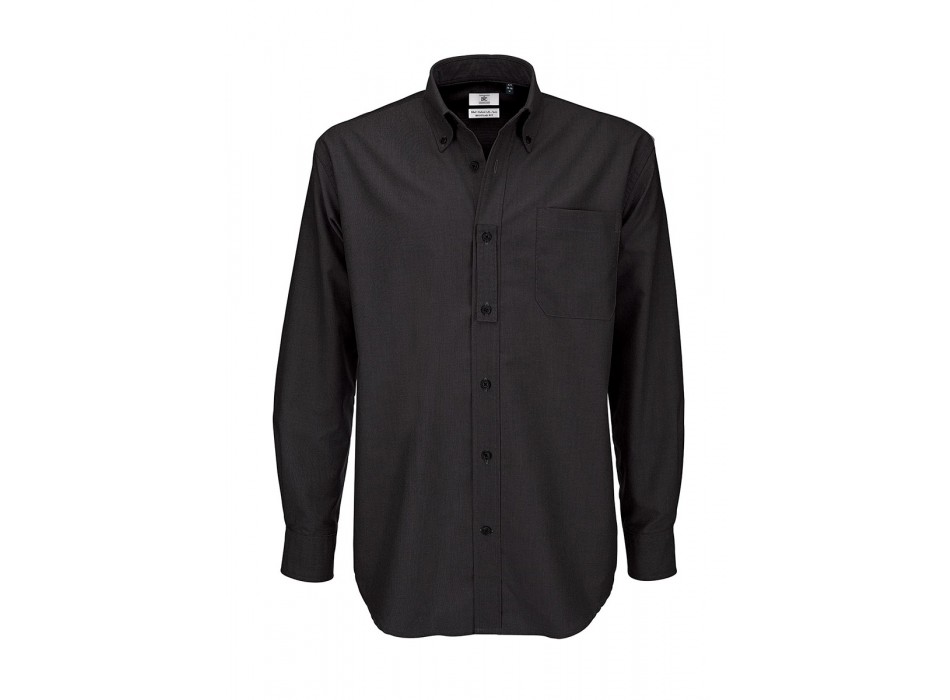 B&C Oxford LSL /men 70%C30%P FullGadgets.com