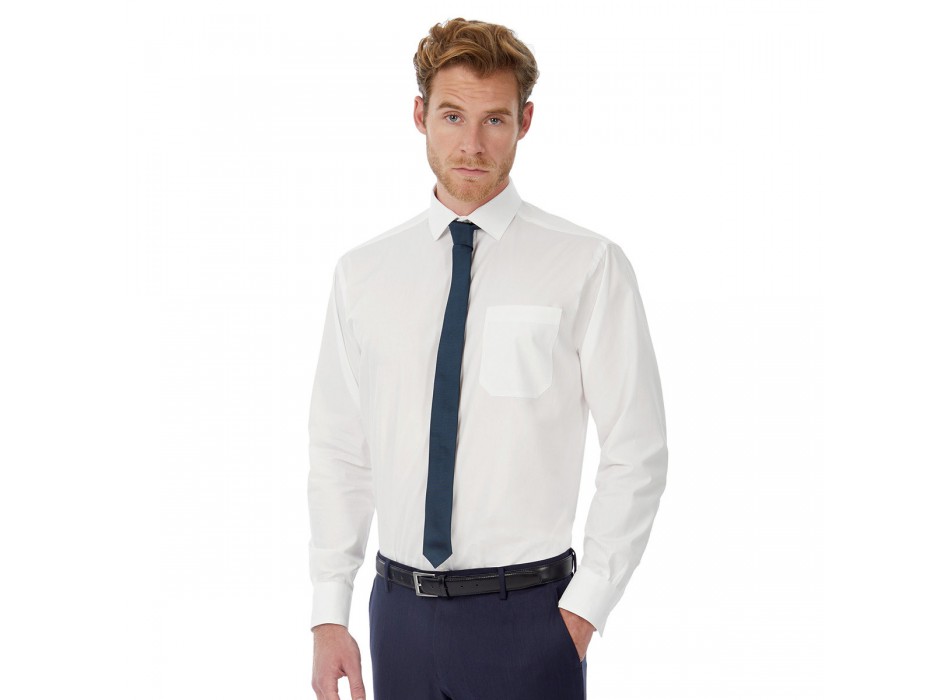 B&C POPLINE EASY CARE M/L100%C FullGadgets.com