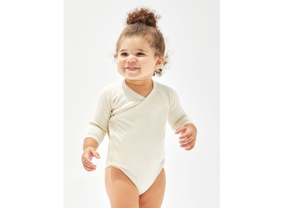 Baby Long Sleeve Kimono Bodysuit FullGadgets.com