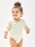 Baby Long Sleeve Kimono Bodysuit Personalizzabile