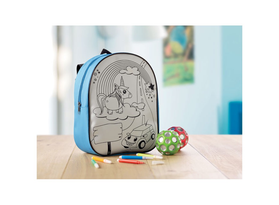 BACKSKETCHY - Zainetto con 5 pennarelli FullGadgets.com