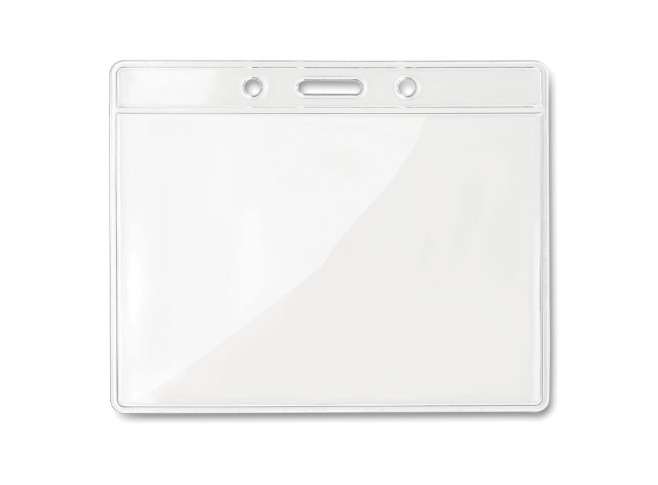 BADGY - Porta badge trasparente 10x8cm FullGadgets.com