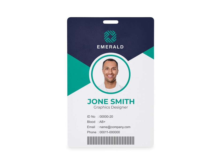 BADLARGE - Badge con cordino 120x80 mm FullGadgets.com