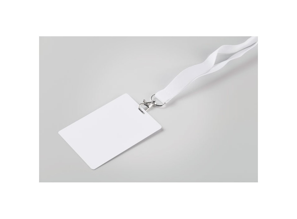 BADLARGE - Badge con cordino 120x80 mm FullGadgets.com