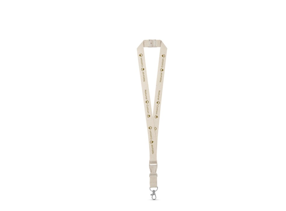 BALLINA. Lanyard 100% cotone con moschettone in metallo FullGadgets.com