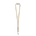 BALLINA. Lanyard 100% cotone con moschettone in metallo