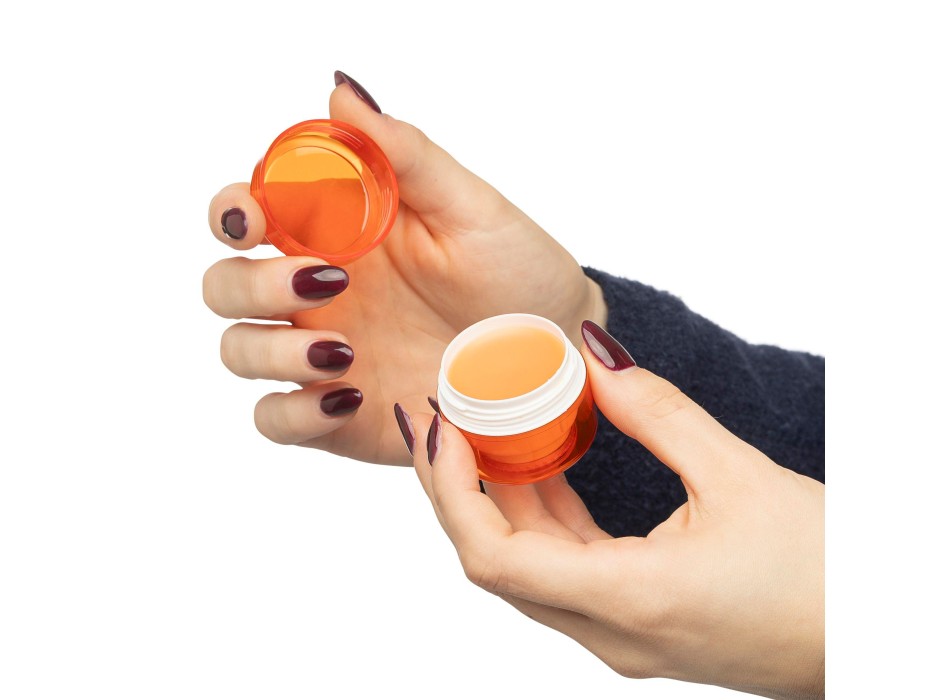 Balsamo per labbra in vasetto trasparente colorato in AS Malik FullGadgets.com