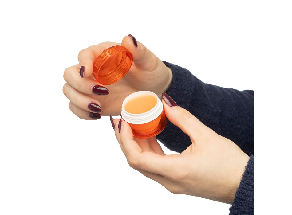 Balsamo per labbra in vasetto trasparente colorato in AS Malik FullGadgets.com