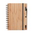 Bambloc - Notebook Personalizzabile In Bamboo Con Penna