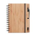 Bambloc - Notebook Personalizzabile In Bamboo Con Penna