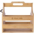 Bamboo bottle holder Hans FullGadgets.com