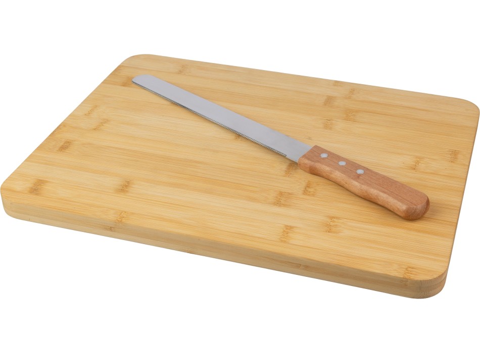 Bamboo bread cutting board Werner FullGadgets.com