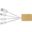 Bamboo charging cable Brandan FullGadgets.com