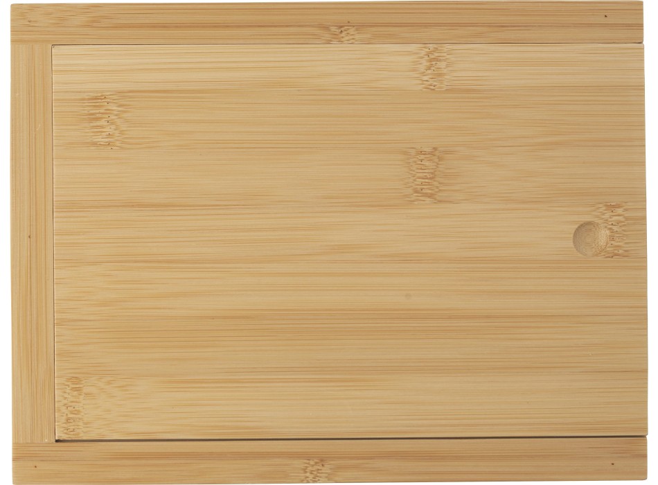 Bamboo cheese and wine set Patrick FullGadgets.com