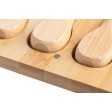 Bamboo cheese board Zea FullGadgets.com