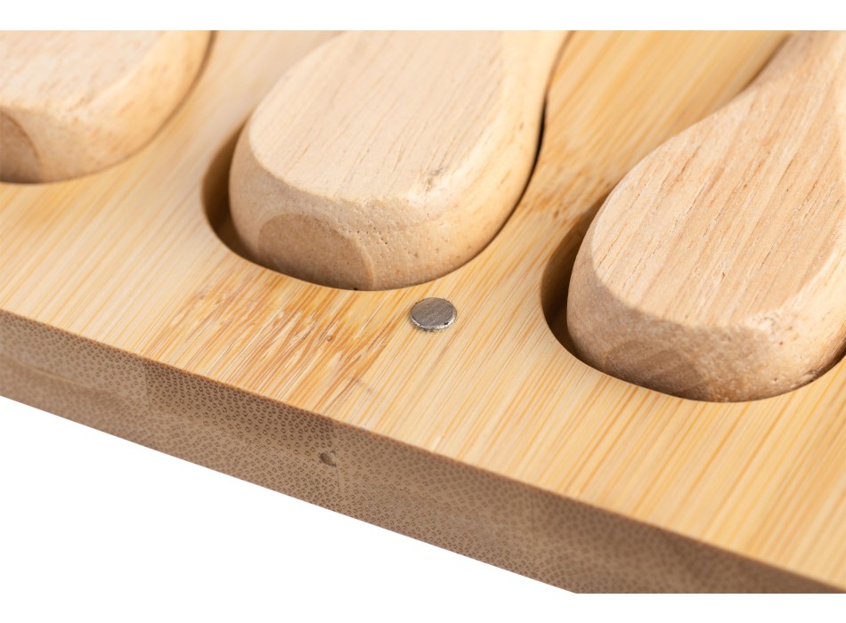 Bamboo cheese board Zea FullGadgets.com
