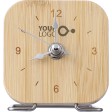 Bamboo clock Jenny FullGadgets.com