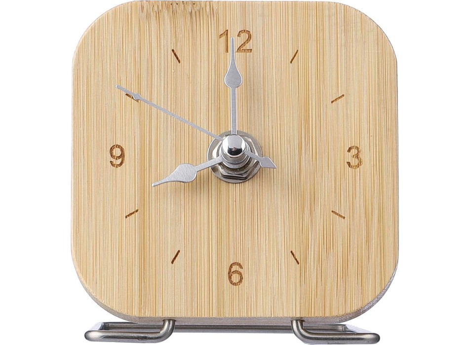 Bamboo clock Jenny FullGadgets.com