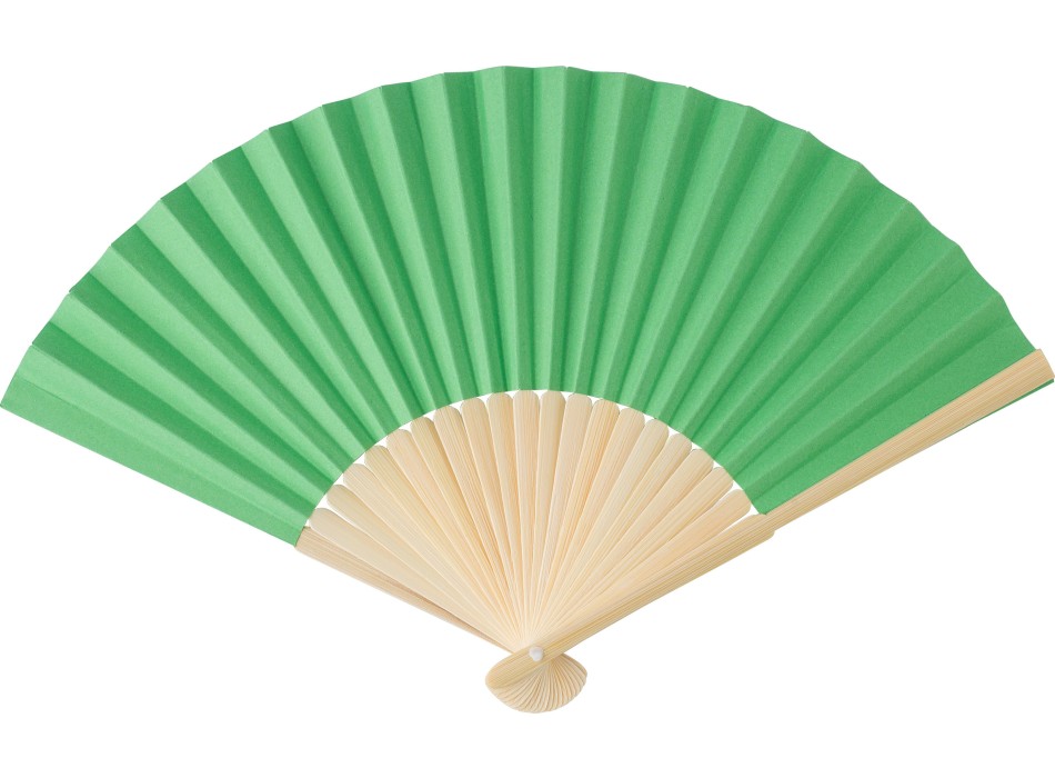 Bamboo hand held fan Elio FullGadgets.com