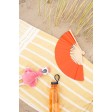 Bamboo hand held fan Elio FullGadgets.com