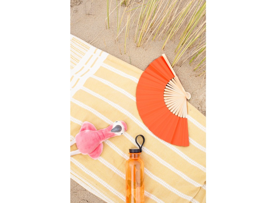 Bamboo hand held fan Elio FullGadgets.com