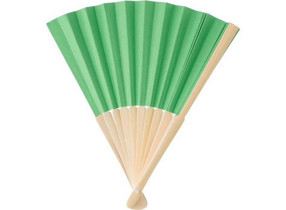 Bamboo hand held fan Elio FullGadgets.com
