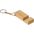 Bamboo key chain phone stand Kian FullGadgets.com