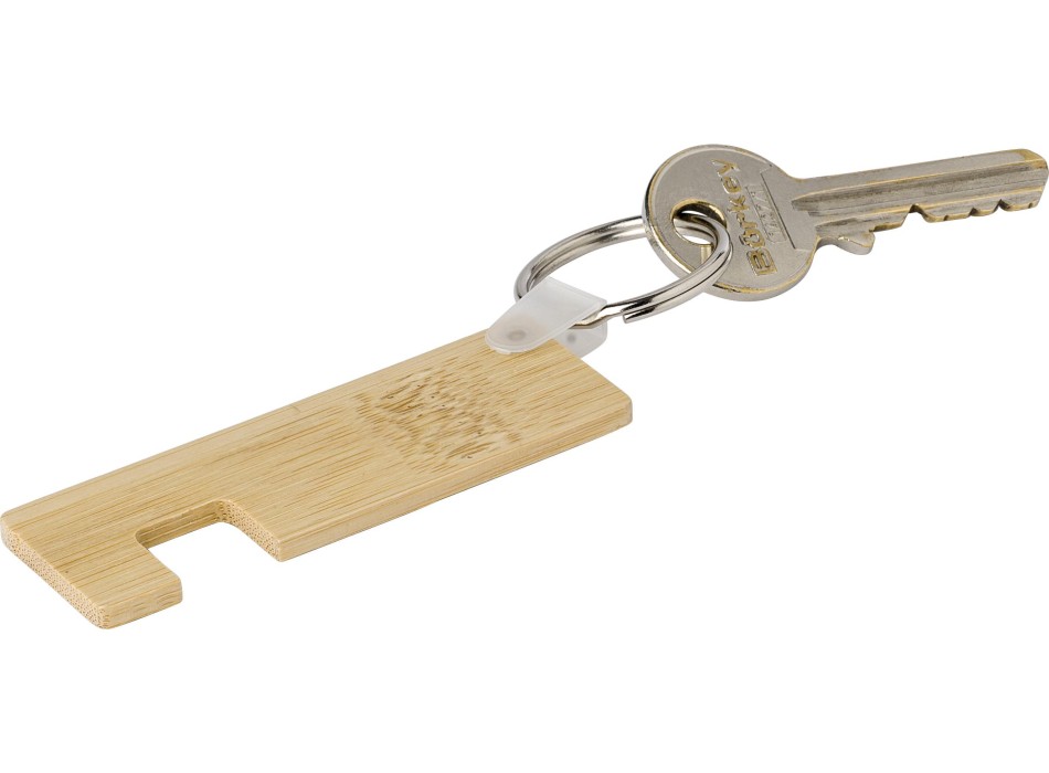 Bamboo key holder with phone holder Orlando FullGadgets.com