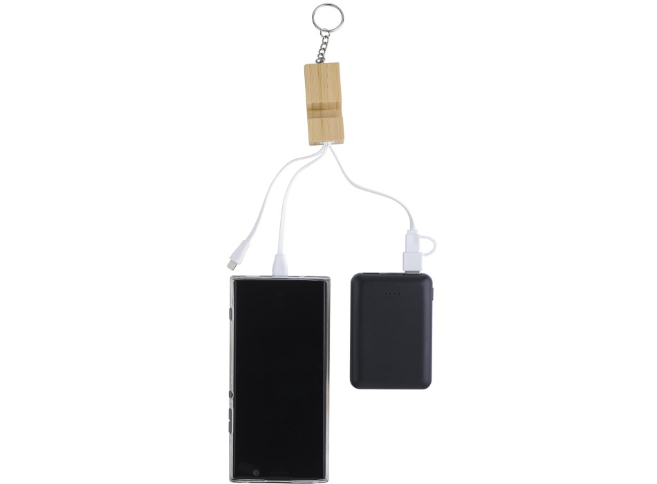 Bamboo keychain Sutton FullGadgets.com