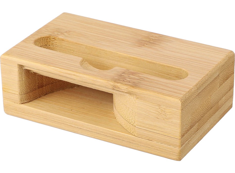 Bamboo phone stand Albert FullGadgets.com
