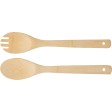 Bamboo salad cutlery Charlotte FullGadgets.com