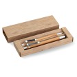 BAMBOOSET - Set penna e matita in bambu FullGadgets.com