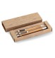 BAMBOOSET - Set penna e matita in bambu FullGadgets.com