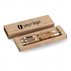 BAMBOOSET - Set penna e matita in bambu FullGadgets.com