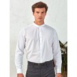 Banded Collar 'Grandad' Long Sleeve Shirt FullGadgets.com
