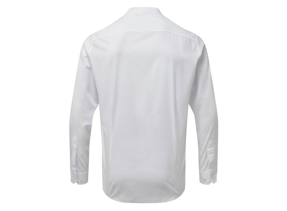 Banded Collar 'Grandad' Long Sleeve Shirt FullGadgets.com