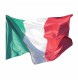 Bandiera italiana in poliestere con passante per l'asta e 2 asole per essere appesa FullGadgets.com