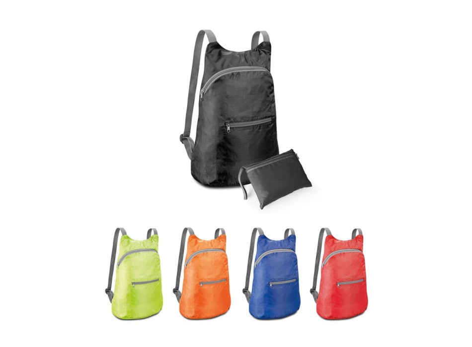 BARCELONA. Zaino pieghevole poliestere ripstop 210D FullGadgets.com