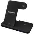 Base di ricarica wireless 3 in 1 con supporto per telefono SCX.design W28 FullGadgets.com