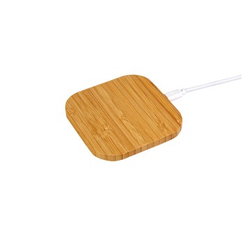 Base di ricarica wireless in Bambu FullGadgets.com