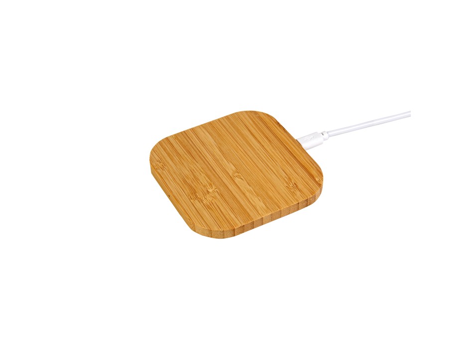 Base di ricarica wireless in Bambu FullGadgets.com